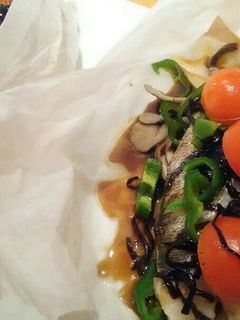 野菜たっぷり鱈と塩昆布の包み蒸し-レシピのメイン写真
