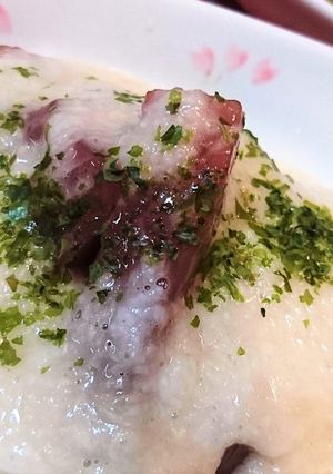 簡単★おつまみ【マグロのピリ辛とろろ芋】-レシピのメイン写真