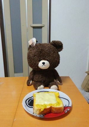 小腹がすいた時トースト-レシピのメイン写真