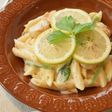 ベビーほたての豆乳レモンクリームパスタ