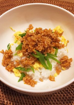 ♡子供と一緒に♡簡単♡人参鶏そぼろ♡-レシピのメイン写真