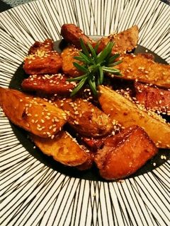 豚とじゃがの甘辛揚げ-レシピのメイン写真
