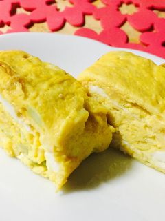京都風 だし巻き玉子焼き ネギ入り-レシピのメイン写真