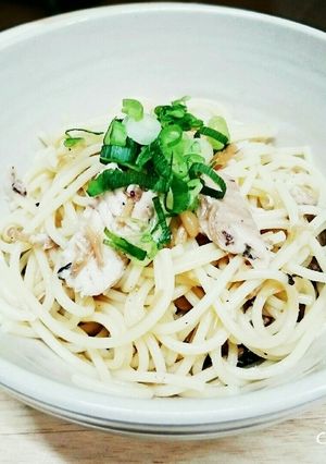 ☆さんまの塩焼きdeｻﾗﾀﾞｽﾊﾟ☆-レシピのメイン写真