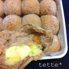 A picture of チーズinクルミのちぎりパン♪.