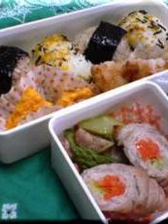 ボスのお弁当♪お肉まきまき~豚キャベツ~-レシピのメイン写真