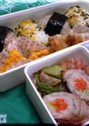 ボスのお弁当♪お肉まきまき～豚キャベツ～-レシピのメイン写真