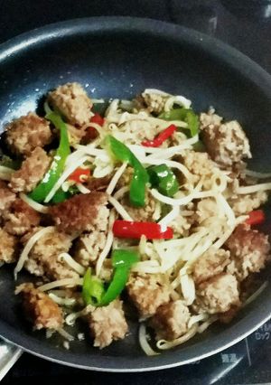 速効★簡単★ひき肉でメイン★弁当にも-レシピのメイン写真