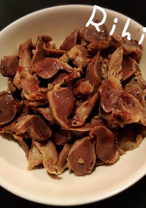 砂肝炒め-レシピのメイン写真