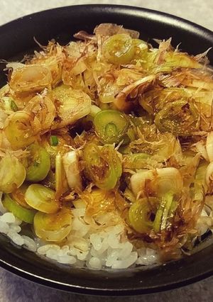 おかかネギご飯⭐ねぎ飯⭐ネギ鰹節丼-レシピのメイン写真