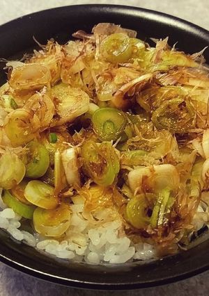 おかかネギご飯⭐ねぎ飯⭐ネギ鰹節丼-レシピのメイン写真