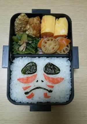 旦那⭐キャラ弁 金爆の樽美酒研二-レシピのメイン写真