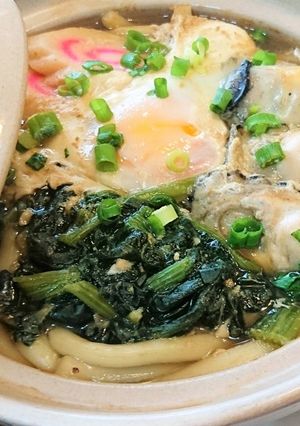 旬★風味抜群【牡蠣のみそ鍋焼きうどん】♪-レシピのメイン写真