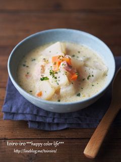 トロトロかぶの豆乳スープ-レシピのメイン写真