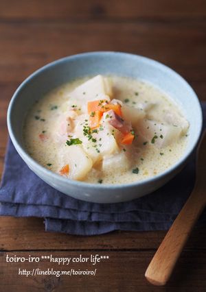 トロトロかぶの豆乳スープ-レシピのメイン写真
