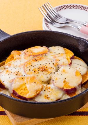 ホクホクさつまいもの簡単チーズガレット-レシピのメイン写真