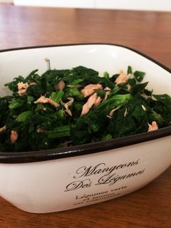 セロリの葉とツナの和え物-レシピのメイン写真