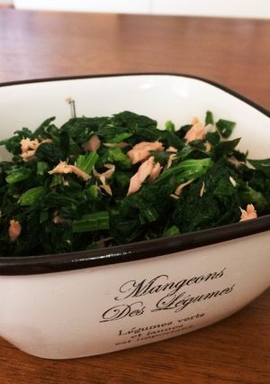 セロリの葉とツナの和え物-レシピのメイン写真