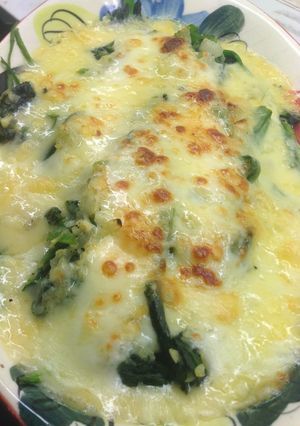 ほうれん草のチーズ焼き-レシピのメイン写真