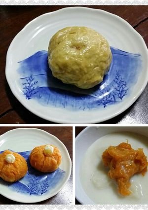 さつまいもあんで色々おやつ-レシピのメイン写真