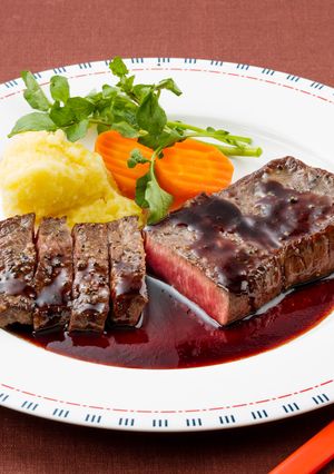 コク旨ソースの本格ビーフステーキ-レシピのメイン写真
