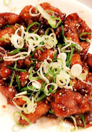 簡単！フライパンでムネ肉の甘辛煮-レシピのメイン写真