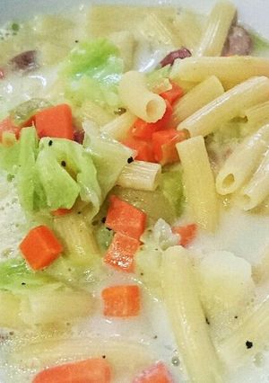 温まる～♪食べるミルクスープ-レシピのメイン写真