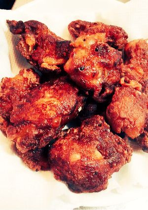 簡単！フライパンでムネ肉の唐揚げ-レシピのメイン写真