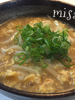風邪にめっちゃ効くで☆鶏卵うどん-レシピのメイン写真