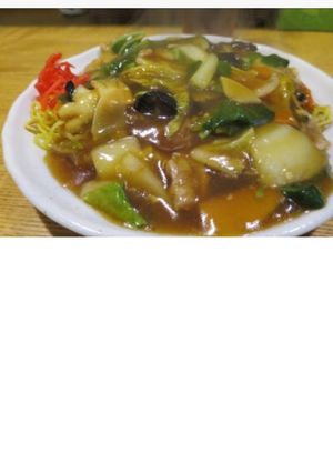ランチに簡単あんかけ焼そば-レシピのメイン写真