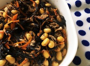 和食の基本★分量簡単！大豆とひじきの煮物-レシピのメイン写真