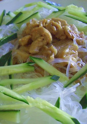 夏のスピードおかず　春雨ポーク-レシピのメイン写真