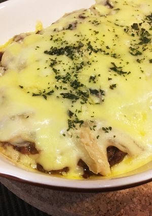 わける派☆シチュー&カレーの夢のグラタン-レシピのメイン写真