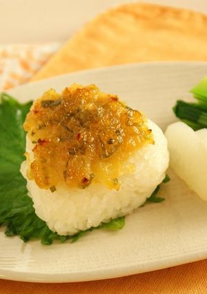 簡単焼きおにぎり！～ねぎみそ～-レシピのメイン写真