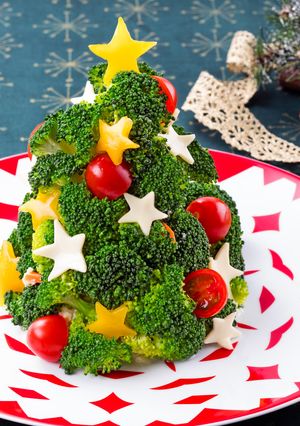 ポテサラで！クリスマス☆ツリーサラダ-レシピのメイン写真