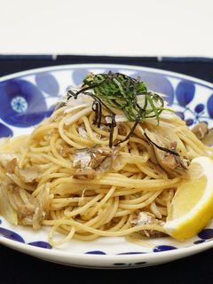 オイルサーディンと舞茸の和風パスタ-レシピのメイン写真