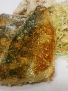 フライパンで☆サクサク鯵の竜田揚げ♪-レシピのメイン写真