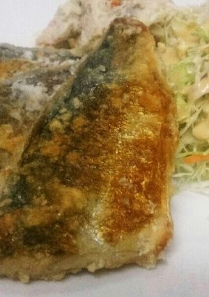 フライパンで☆サクサク鯵の竜田揚げ♪-レシピのメイン写真