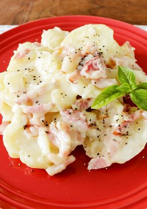レンジで簡単☆トロッとポテベーコン-レシピのメイン写真