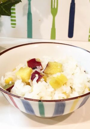 さつまいもとコーンの炊き込みご飯-レシピのメイン写真