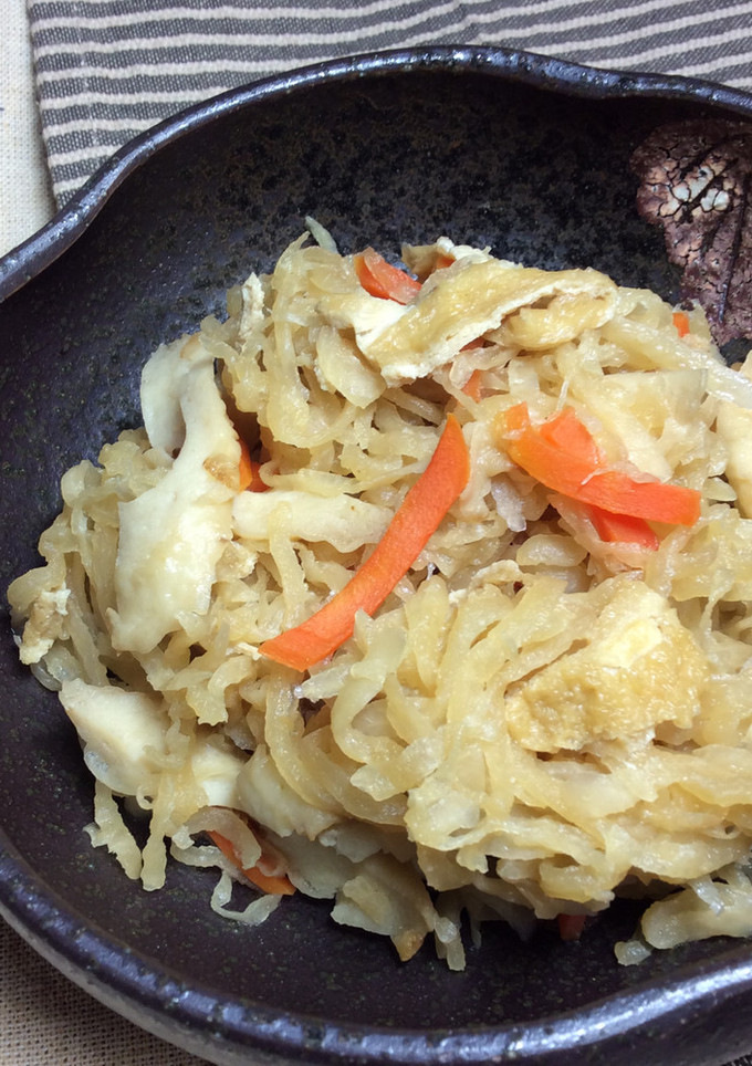 切り干し大根の煮物-レシピのメイン写真