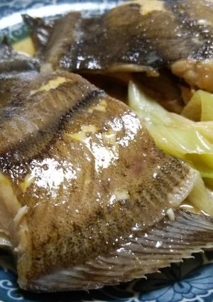 めんつゆde冷凍赤かれいの煮付け-レシピのメイン写真