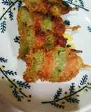 お弁当シリーズ♡ウインナーとインゲン串