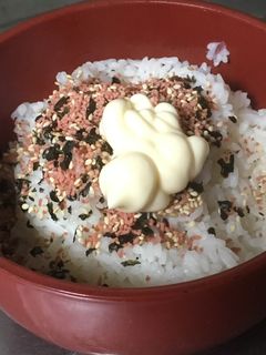 ふりかけ超節約 タラコマヨ丼-レシピのメイン写真
