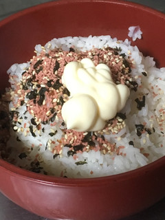 ふりかけ超節約 タラコマヨ丼-レシピのメイン写真