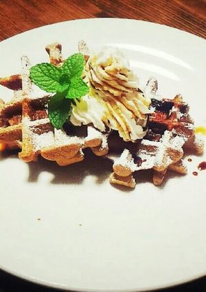 ブレンディでカフェオレ ワッフル-レシピのメイン写真