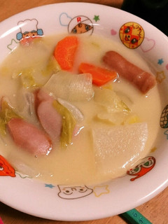 冬野菜と鶏胸肉のスープシチュー-レシピのメイン写真