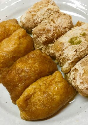 簡単おいなりさん。調味料は醤油・砂糖・酒-レシピのメイン写真