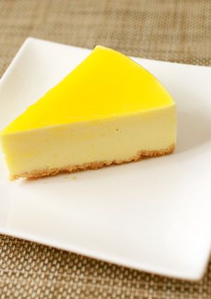 マンゴーのレアチーズケーキ-レシピのメイン写真