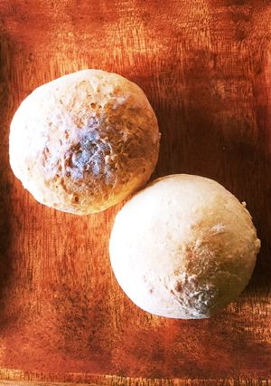 発酵なし！混ぜて焼くだけのパパッとパン-レシピのメイン写真